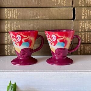 Vintage Frangelico Liqueur Espresso Demitasse Cups - Pair